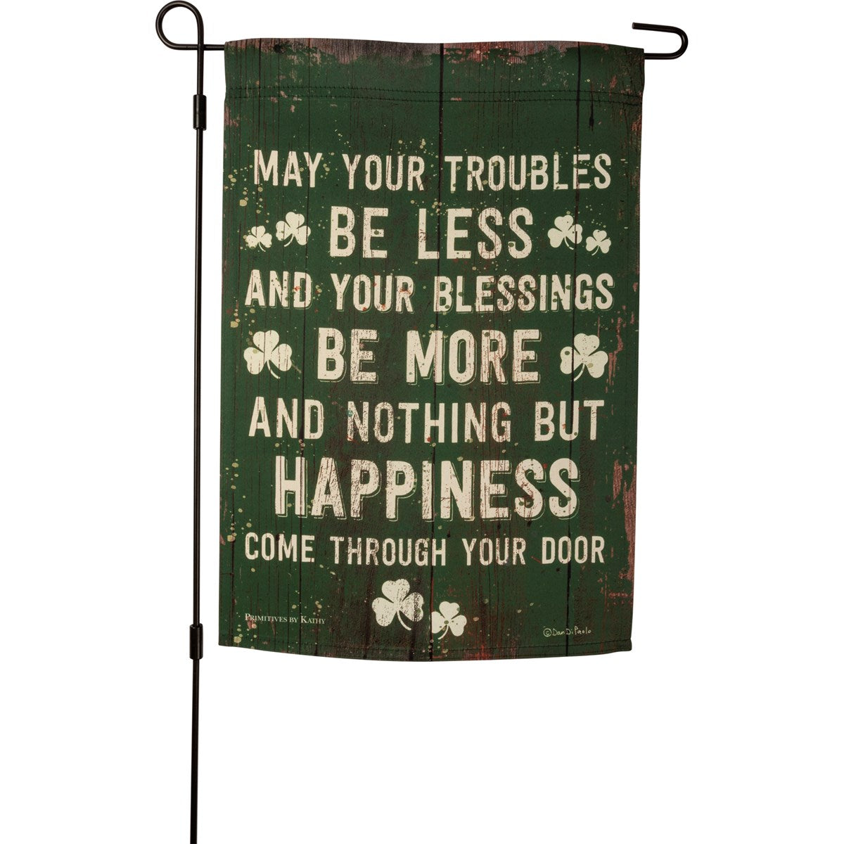 May Your Troubles Be Less Garden Flag
