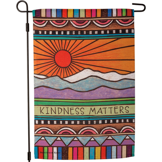 Kindness Matters Garden Flag