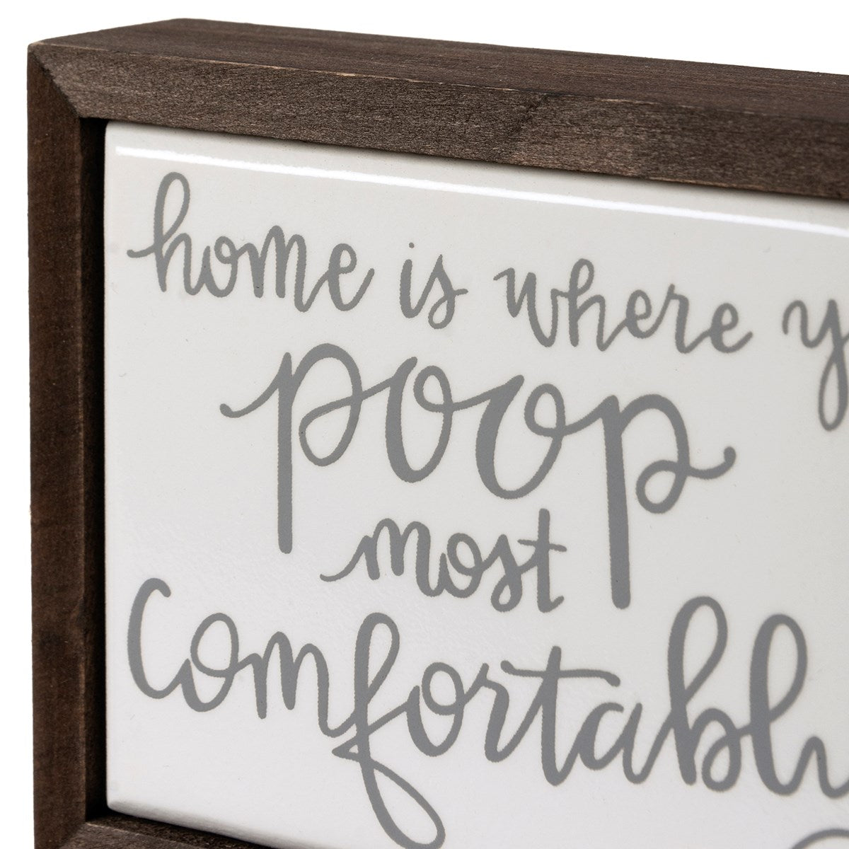 Home Is Where Box Sign Mini