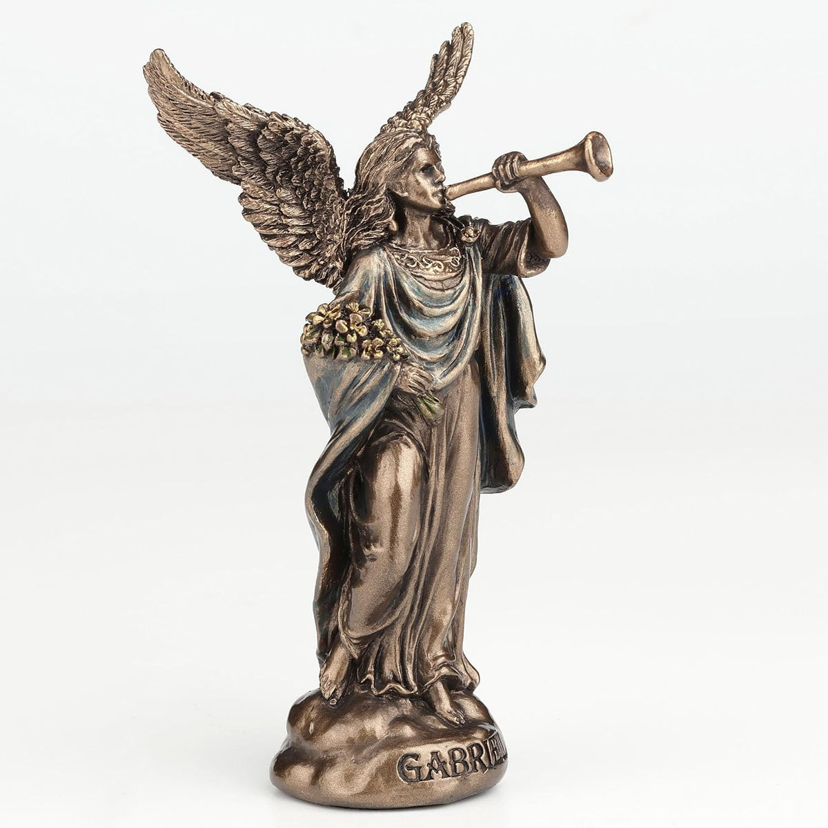 Archangel Saint Gabriel Blowing Trumpet