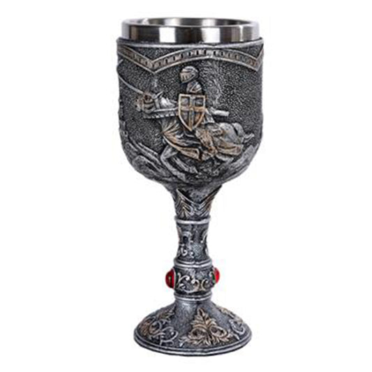 Medieval Knight Goblet Wine