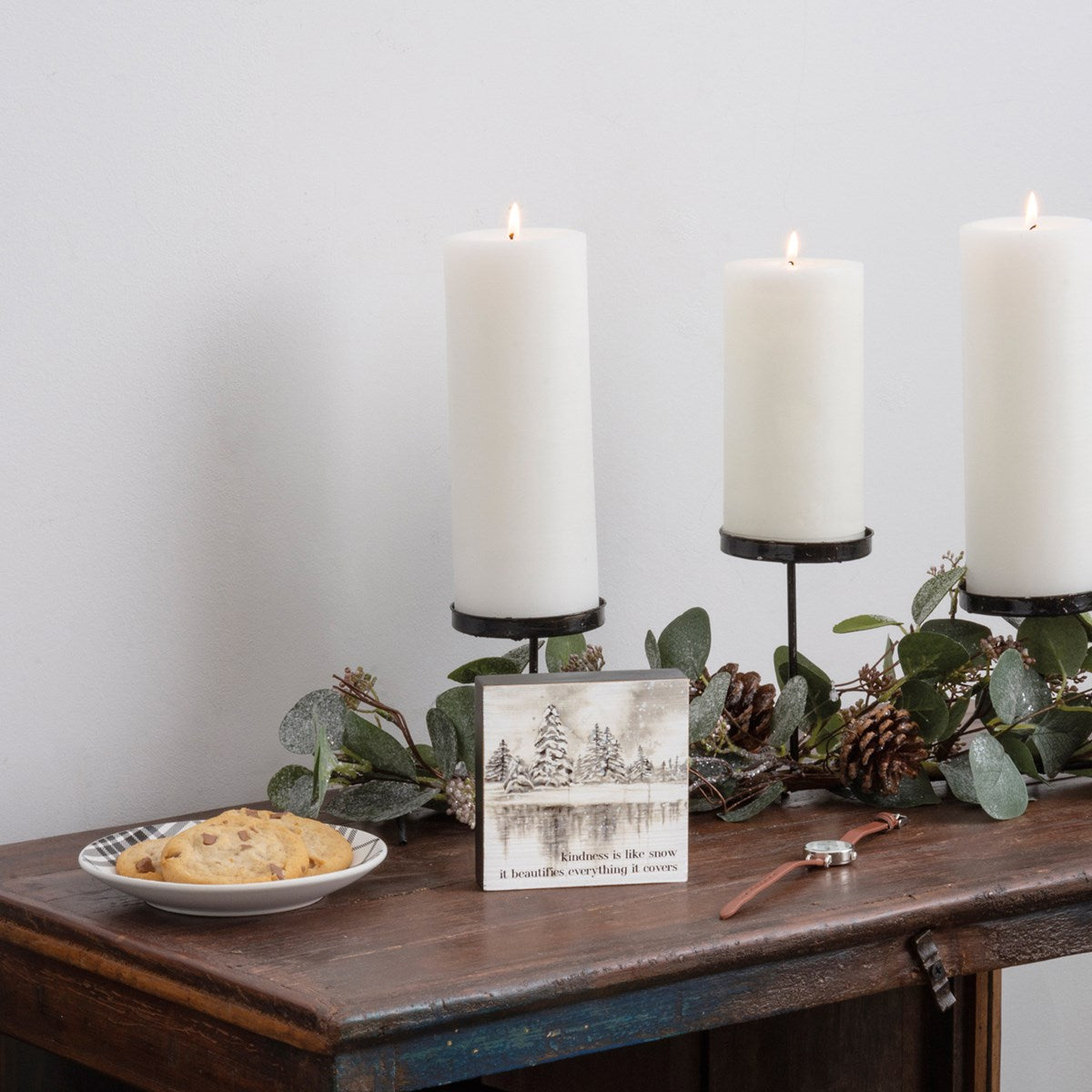 Kindness Is Like Snow Block Sign