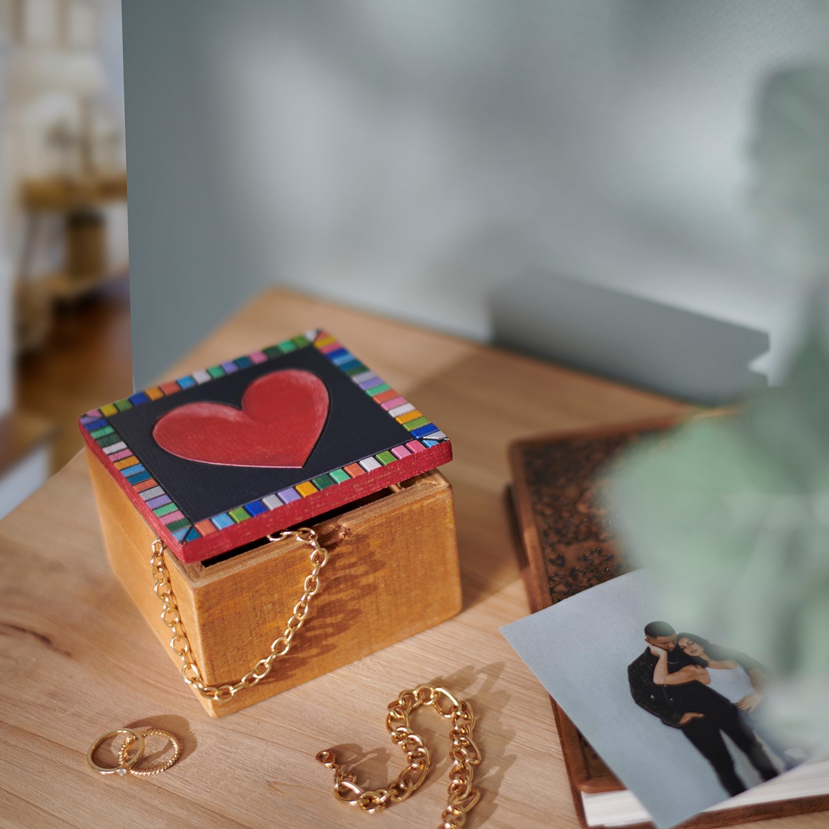 Hinged Box - Heart