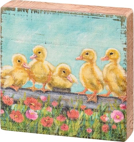 Block Sign - Ducklings