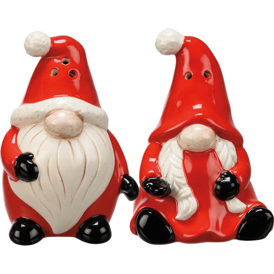 Salt & Pepper Shakers Set - Santas