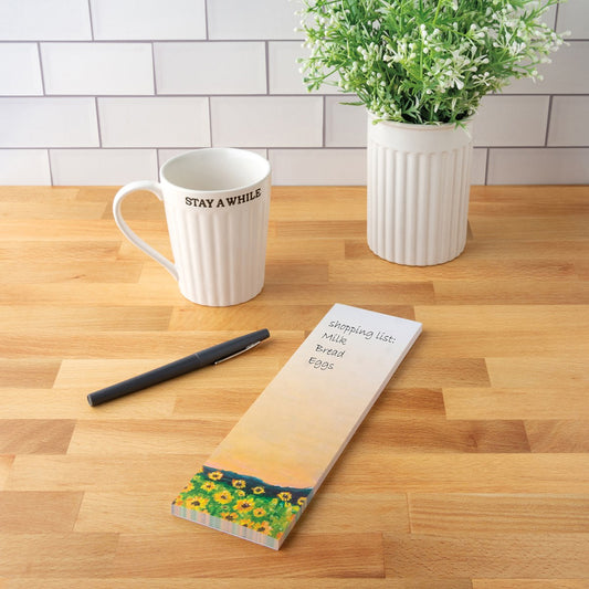 List Pad - Sunflowers