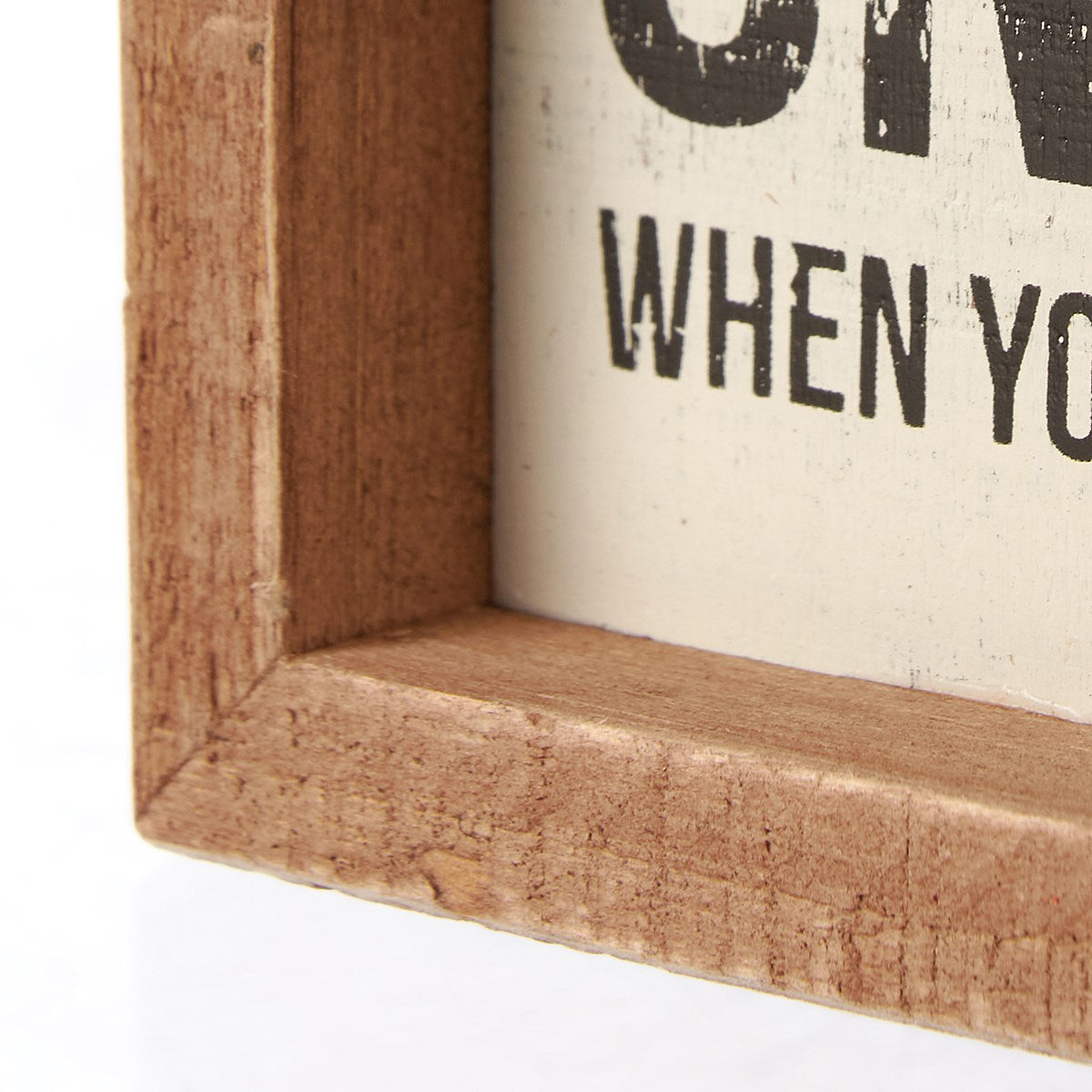 Snaccident Inset Box Sign