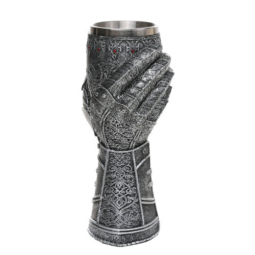 Medieval Knight Gauntlet  Wine Goblet