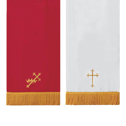 Embroidered Sanctuary Table Runner