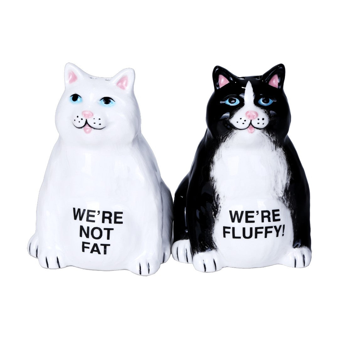 Not Fat Cats Salt & Pepper Shaker