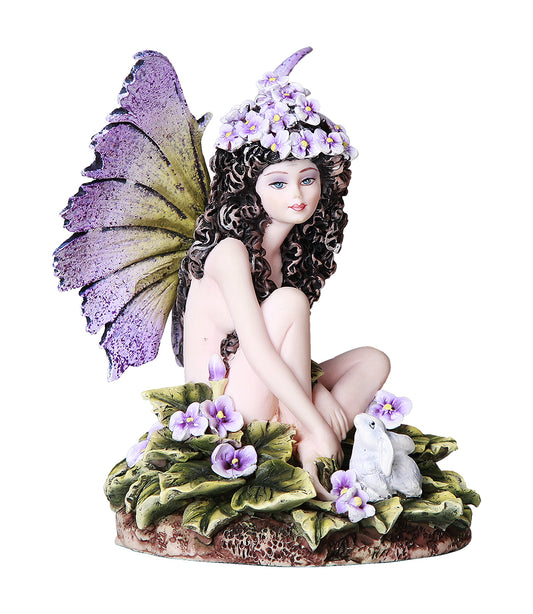 Violet Fairy Thinking Figurine
