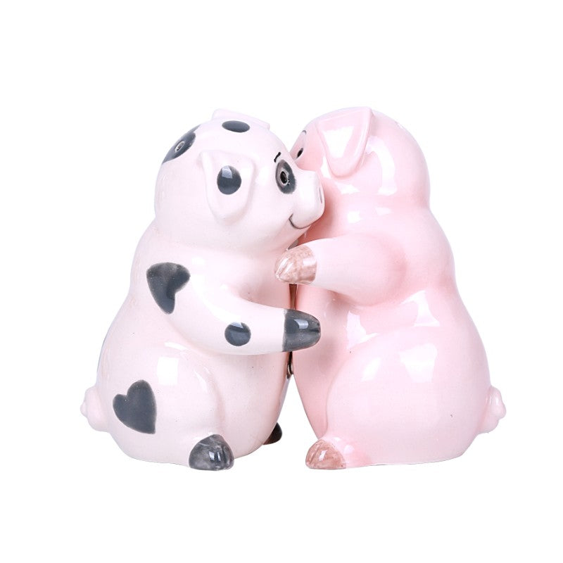 Hugging Pigs Salt & Pepper Shakers