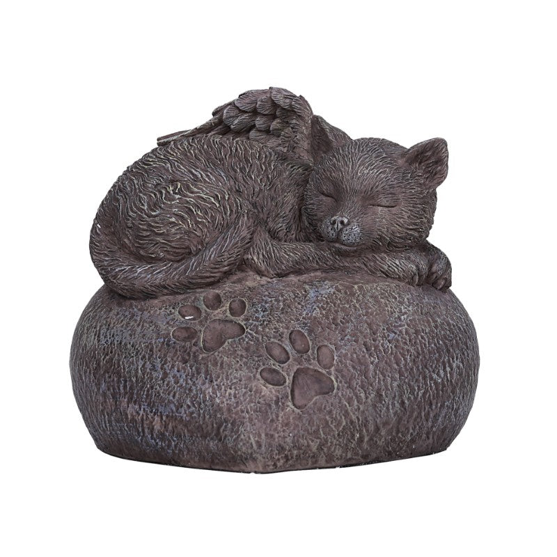 Cat Urn Figurine