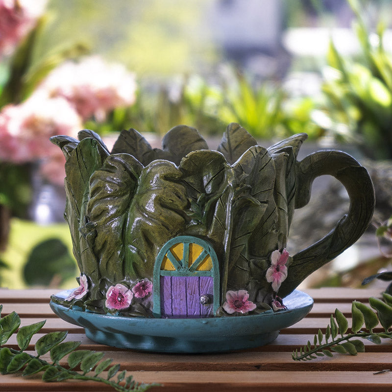 Fairy Garden Land Floral Planter