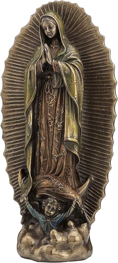 Lady Of Guadalupe Virgin Mary Religious Statue