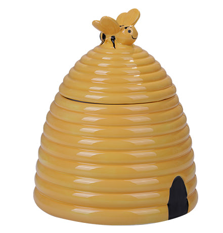 Honeybee Beehive  Cookie Jar
