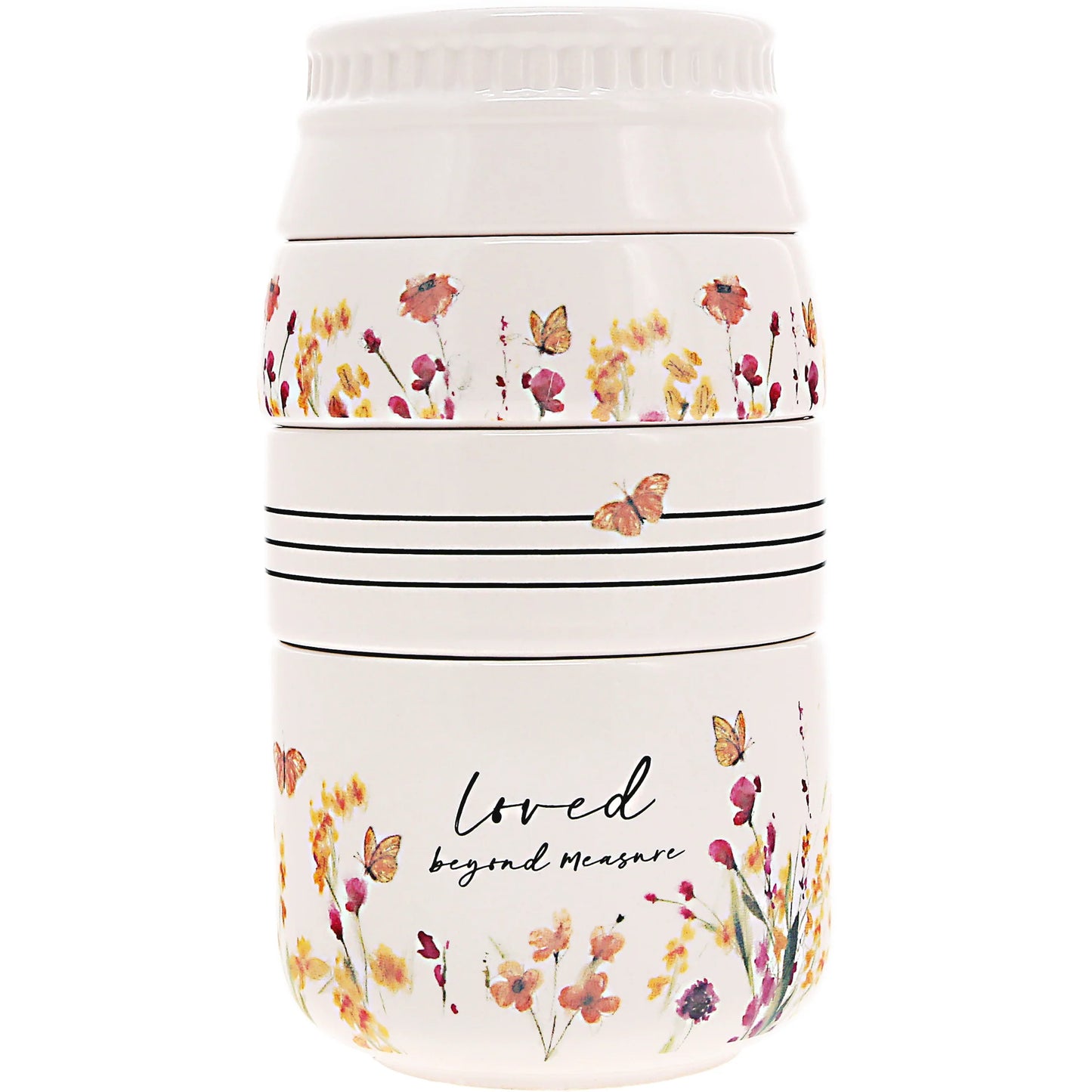 Loved 6" x 3.25" Stackable Measuring Cups