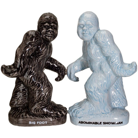 Big Foot Ceramic Salt and Pepper Shakers Set