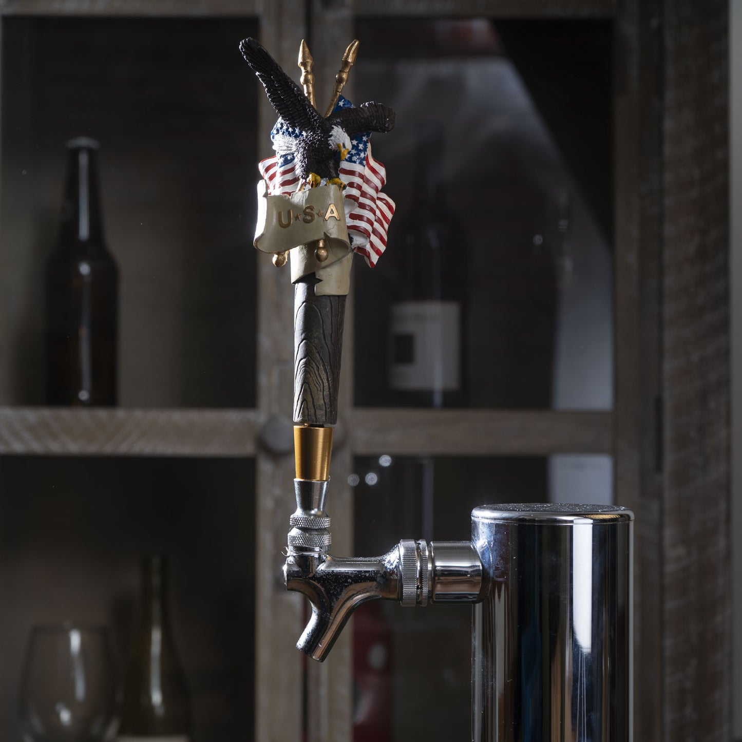 Eagle Beer Tap Handle