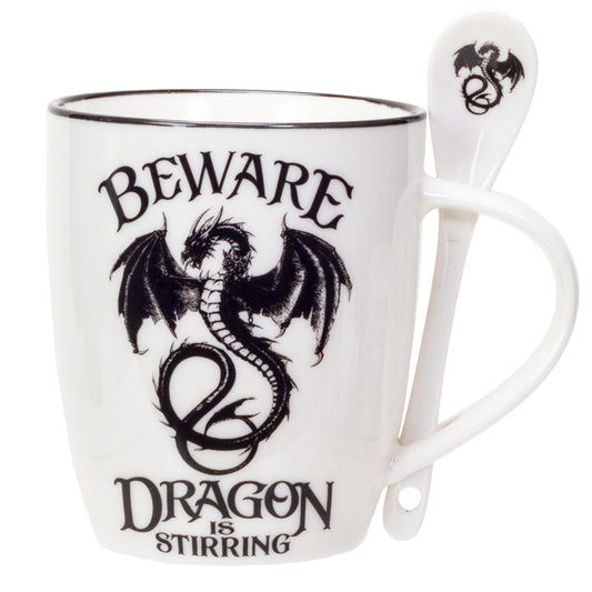Dragon Is Stirring Mug and Spoon Set