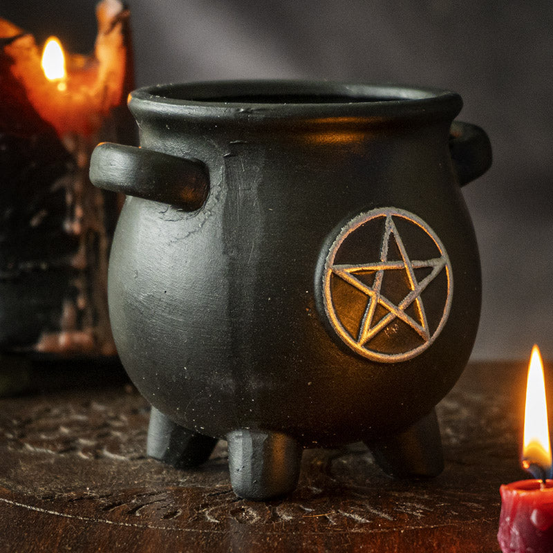 Pentagram Couldron Plant Pot
