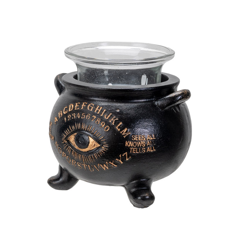 Spirit Board Cauldron Votive Holder