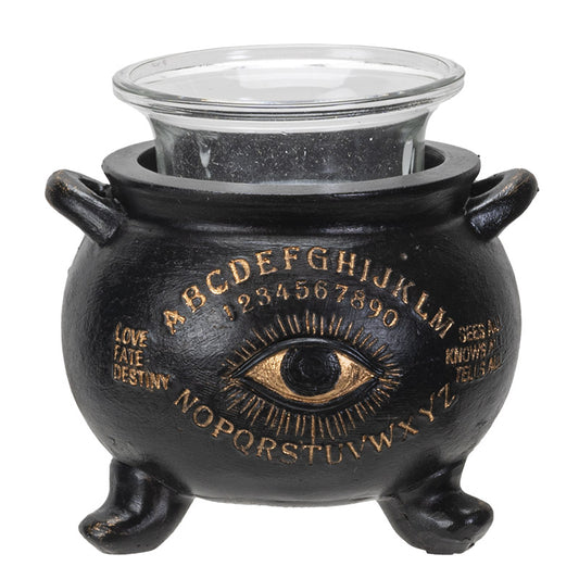 Spirit Board Cauldron Votive Holder