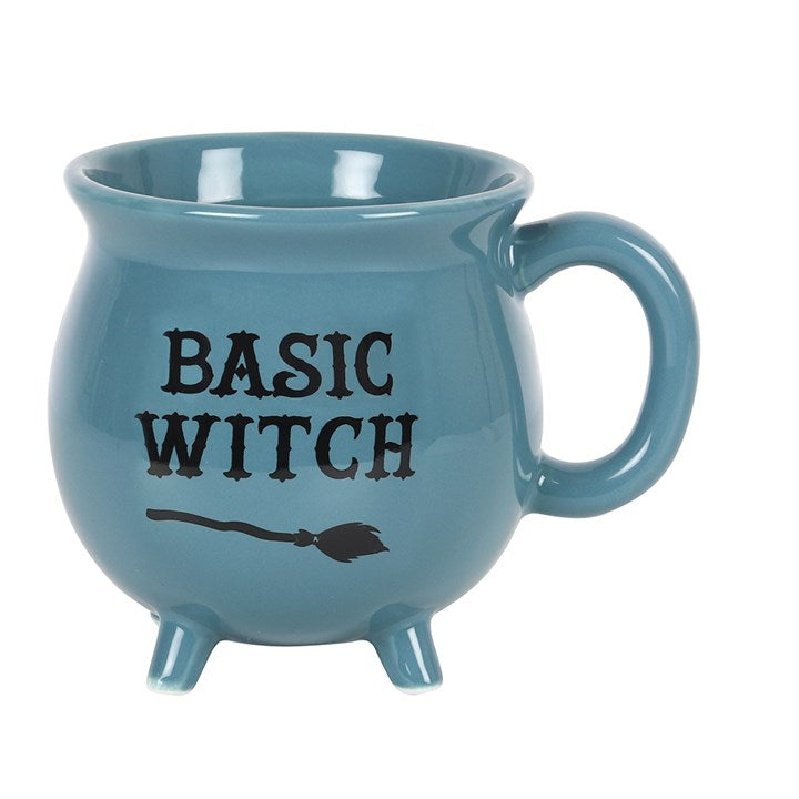 Basic Witch Blue Cauldron Coffee Mug