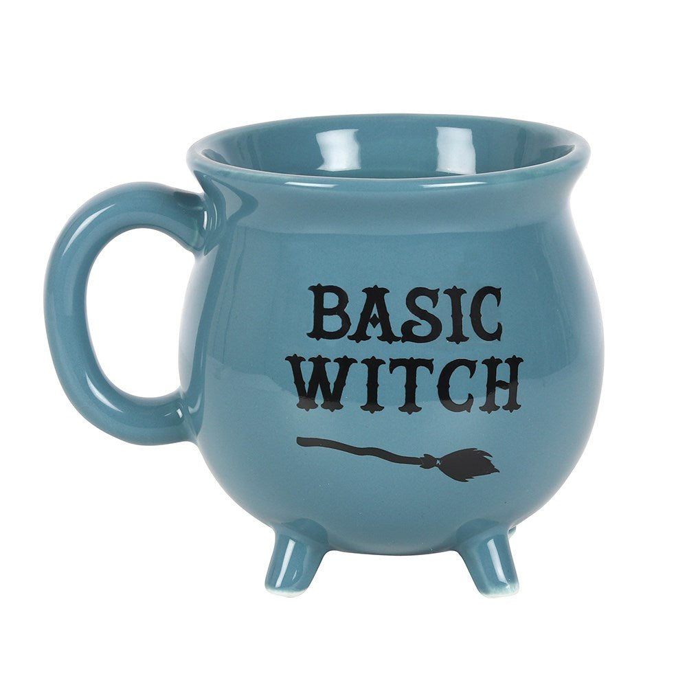 Basic Witch Blue Cauldron Coffee Mug