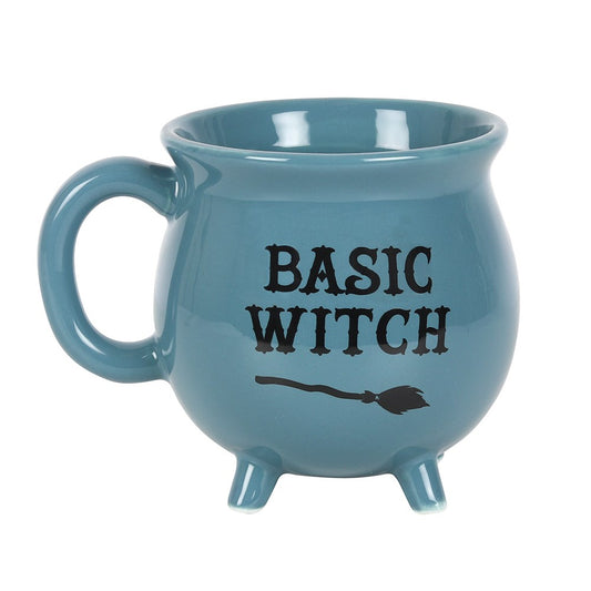 Basic Witch Blue Cauldron Coffee Mug