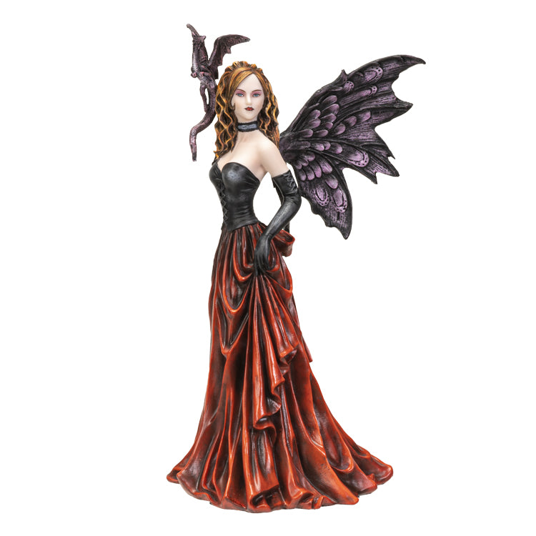 Fairy with Dragon Figurine