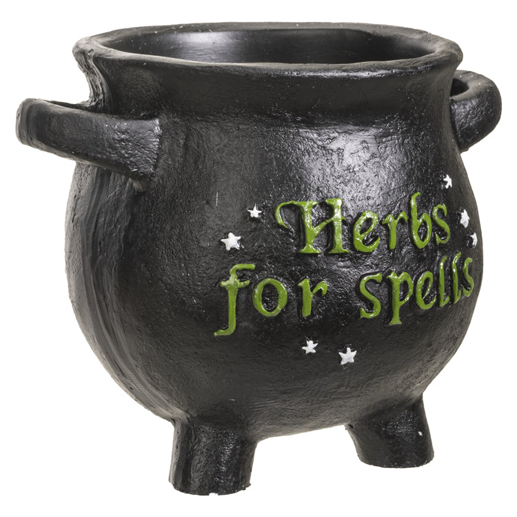 Herbs For Spells Cauldron Planter