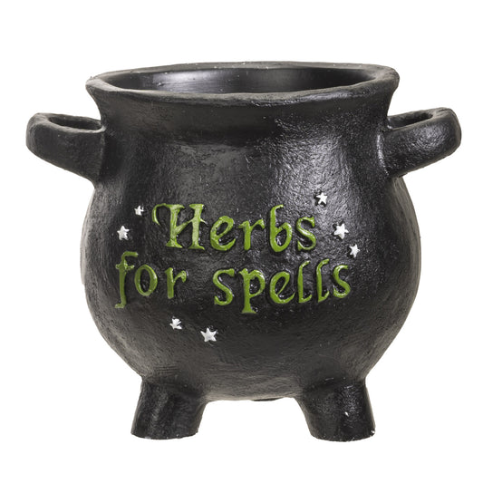 Herbs For Spells Cauldron Planter