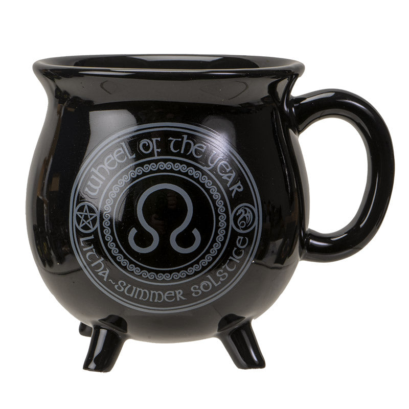 Litha Cauldron Mug