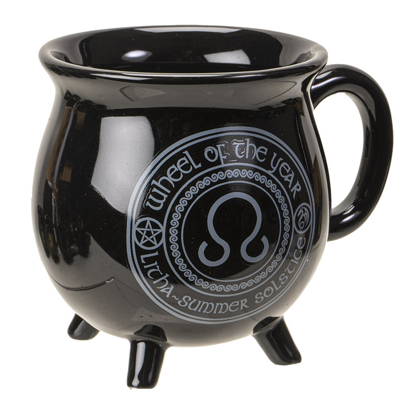 Litha Cauldron Mug
