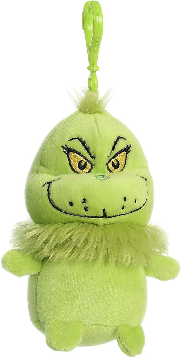 Dr. Seuss - 4.5" Squishy Grinch Clip-On
