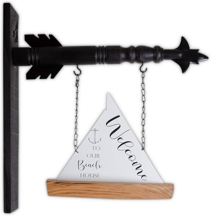 10.5 Inch Enamel & Wood Sailboat Arrow Replacement
