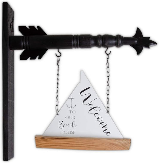 10.5 Inch Enamel & Wood Sailboat Arrow Replacement