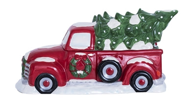 Christmas Truck Cookie Jar