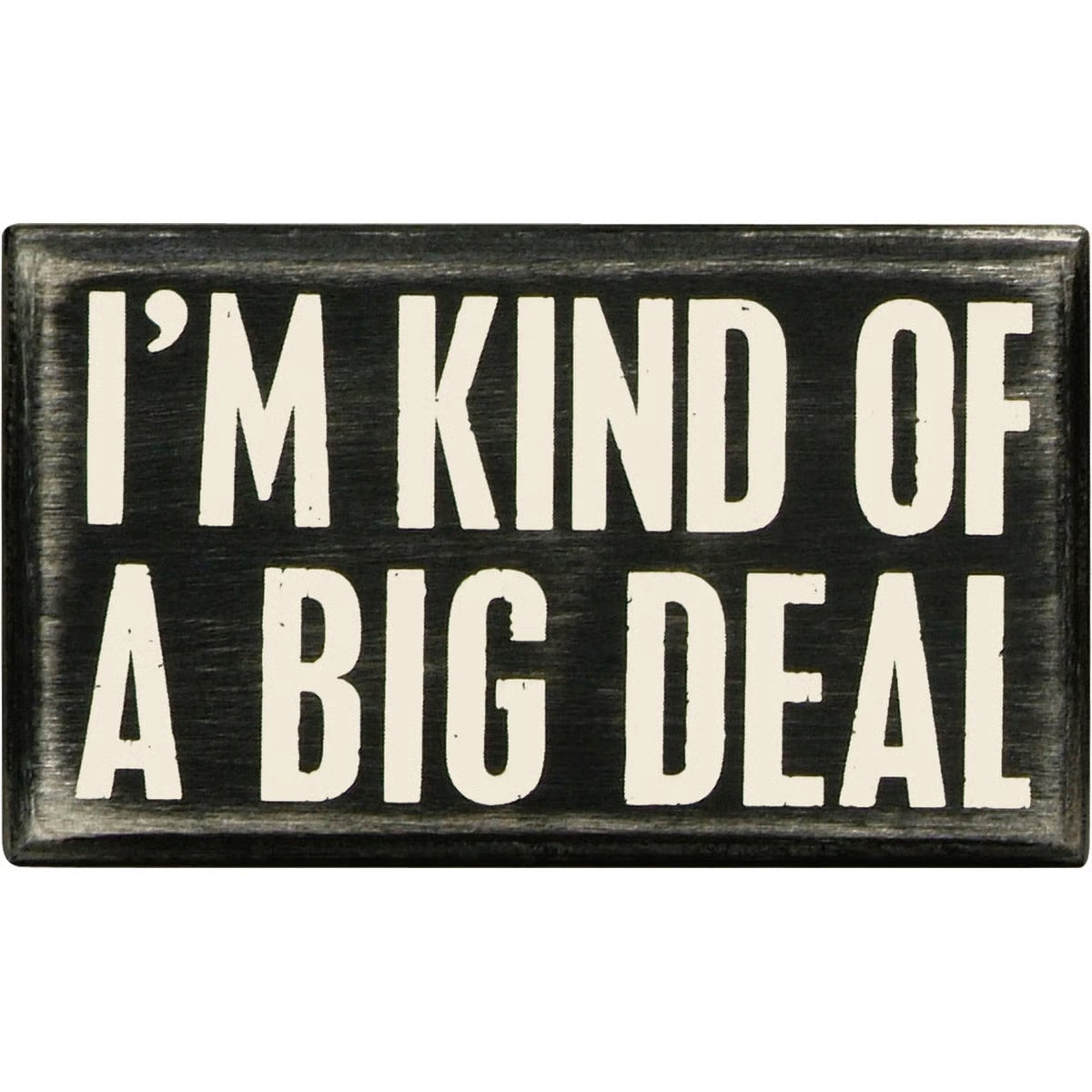 Big Deal Box Sign