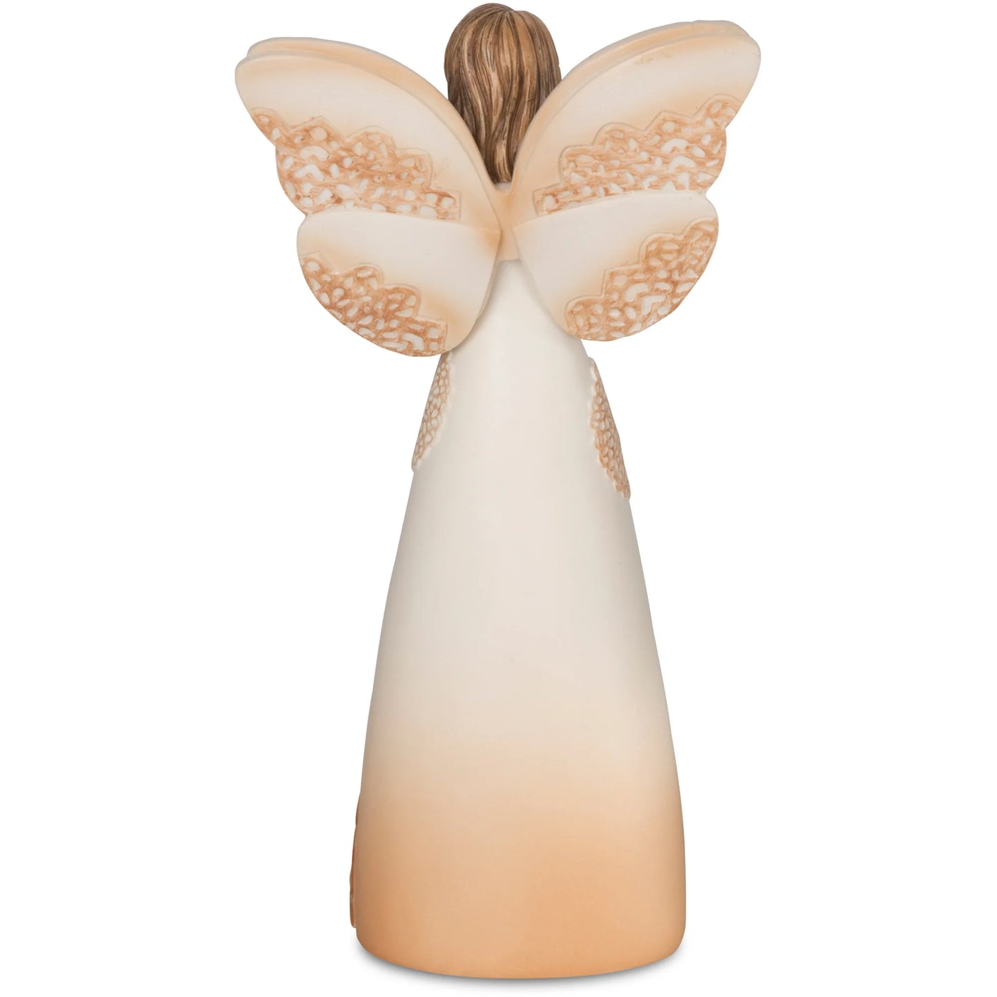 Nurse 6" Angel Holding Clip Board & Stethoscope with Bird