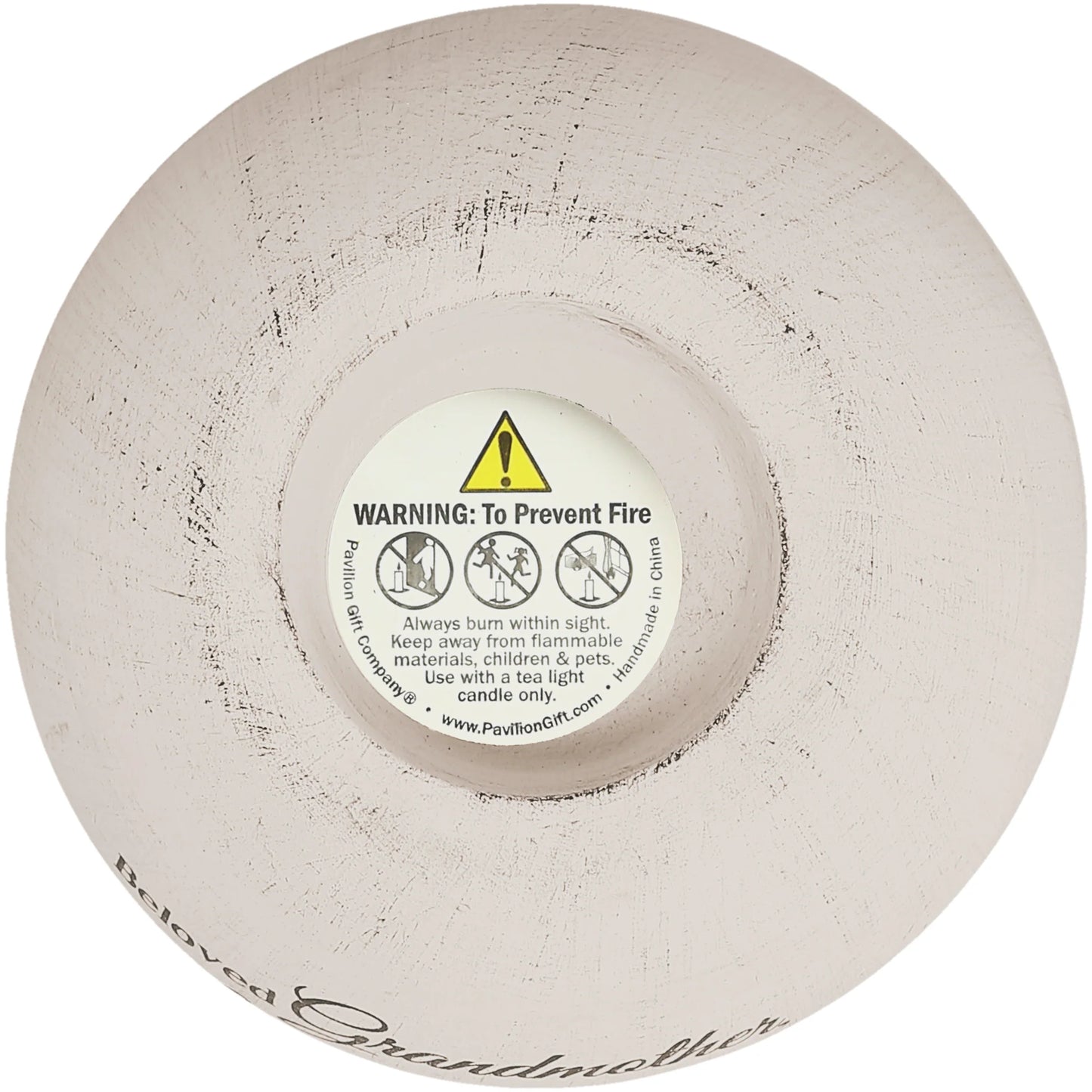 Forever in My Heart 4" Round Tealight Candle Holder