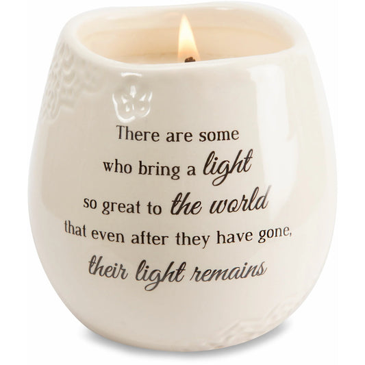 Light 8 oz - 100% Soy Wax Candle Scent: Tranquility