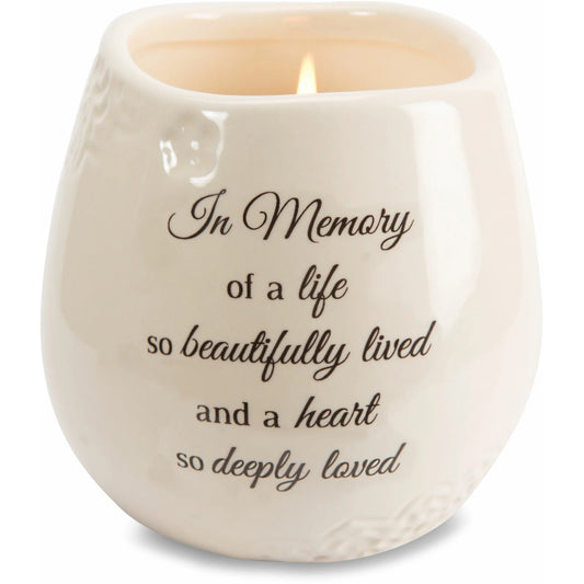 Memory 8 oz - 100% Soy Wax Candle Scent: Tranquility