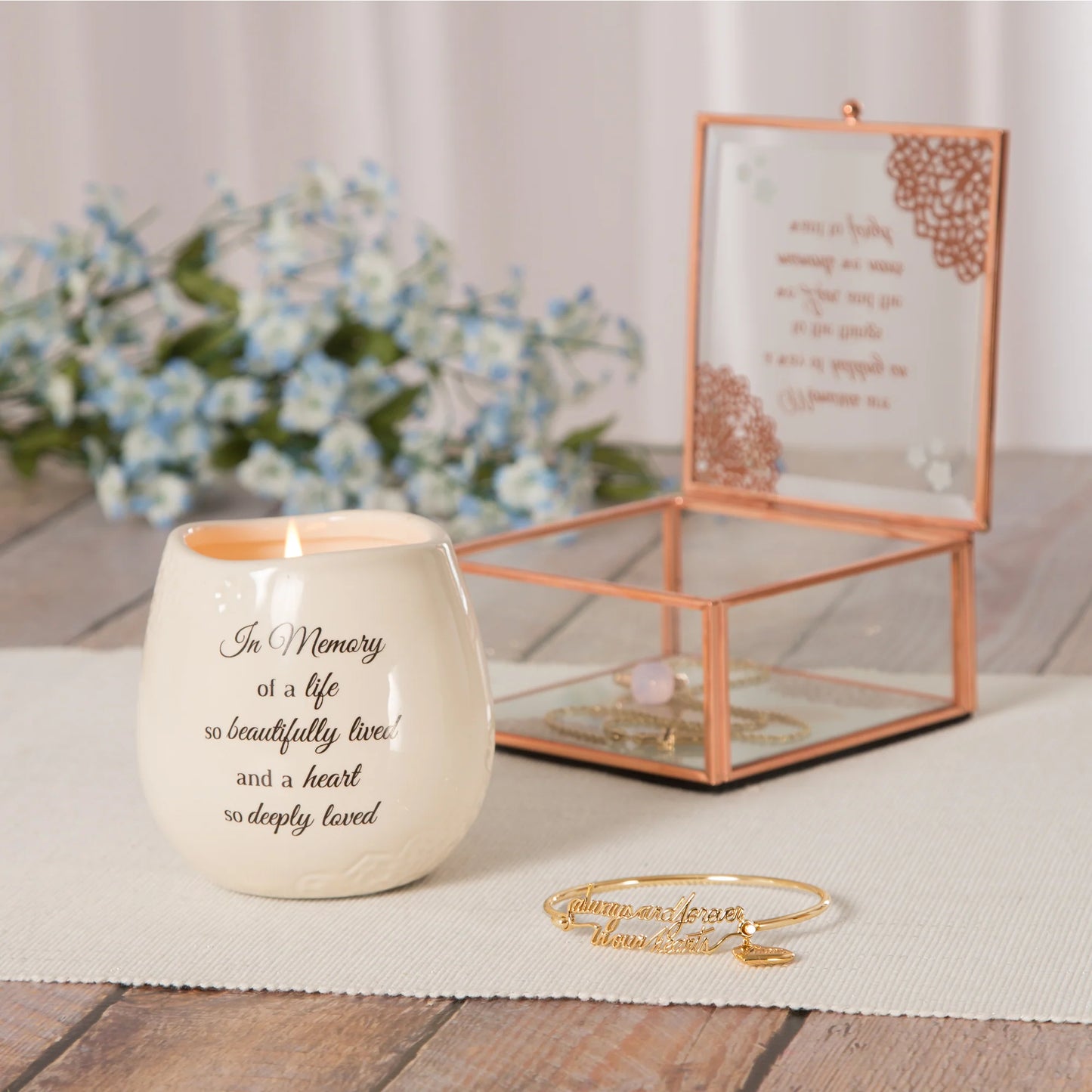 Memory 8 oz - 100% Soy Wax Candle Scent: Tranquility