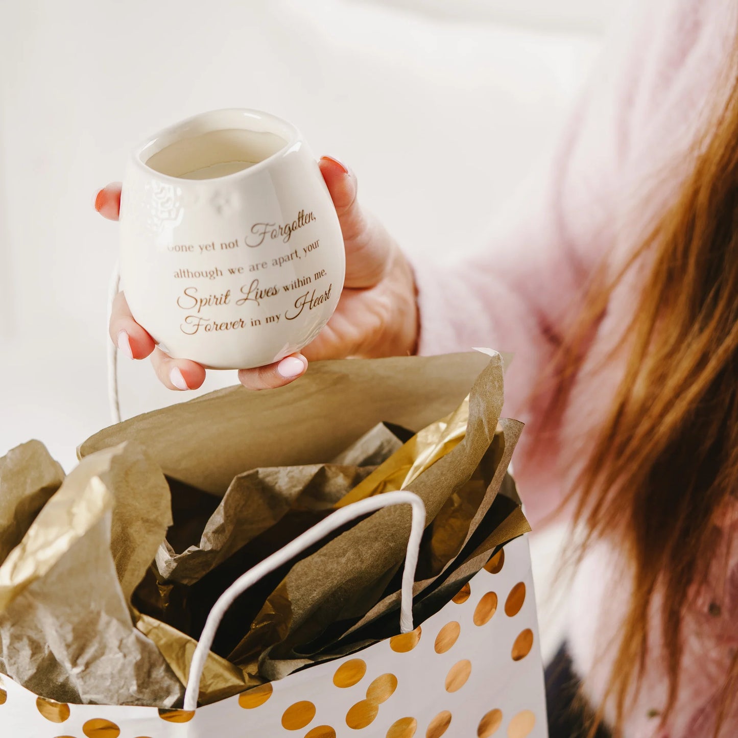 Heart 8 oz - 100% Soy Wax Candle Scent: Tranquility