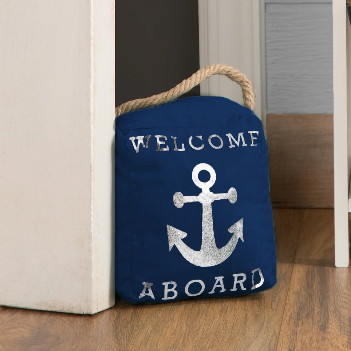 Welcome Aboard 5" x 6" Door Stopper