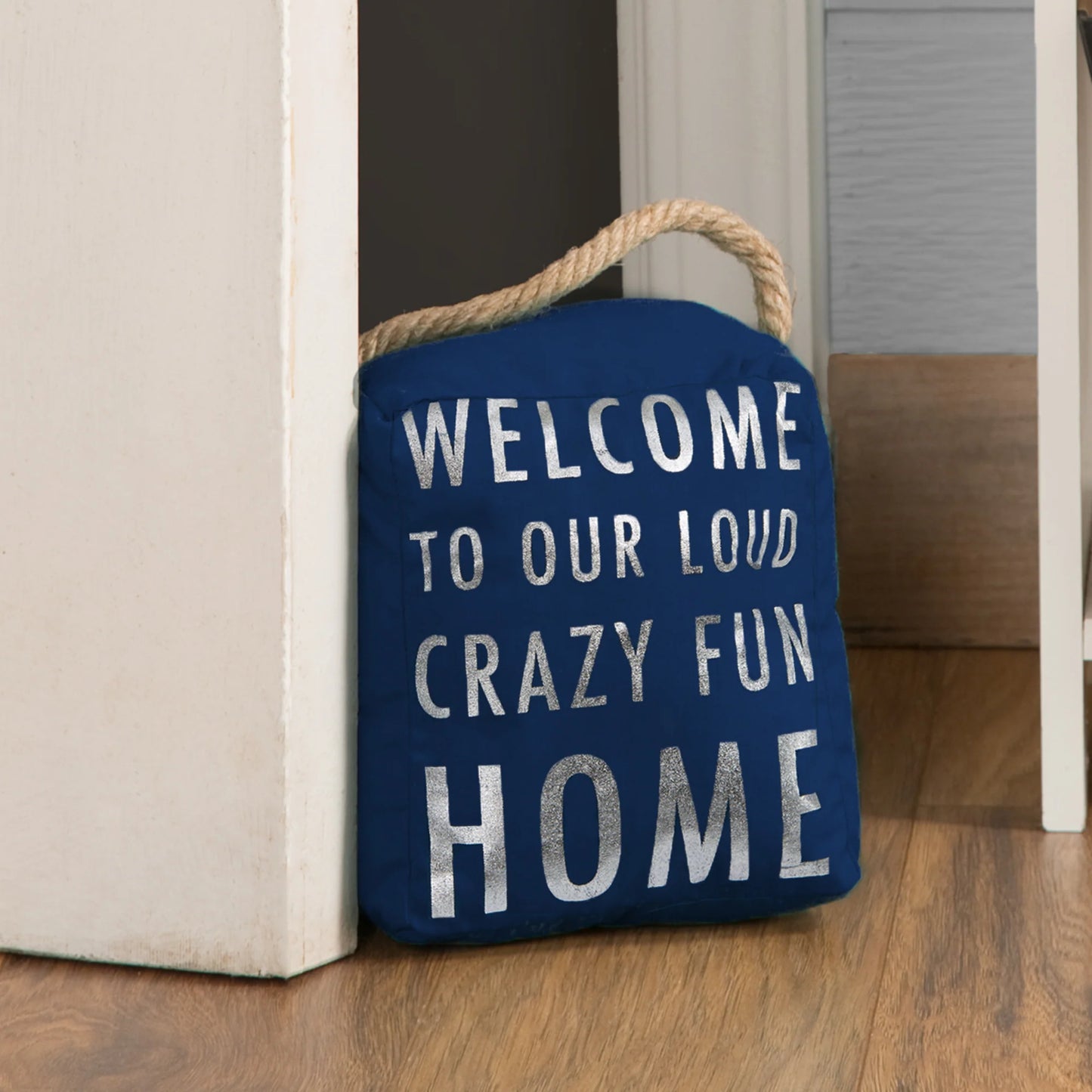 Crazy Fun Home 5" x 6" Door Stopper