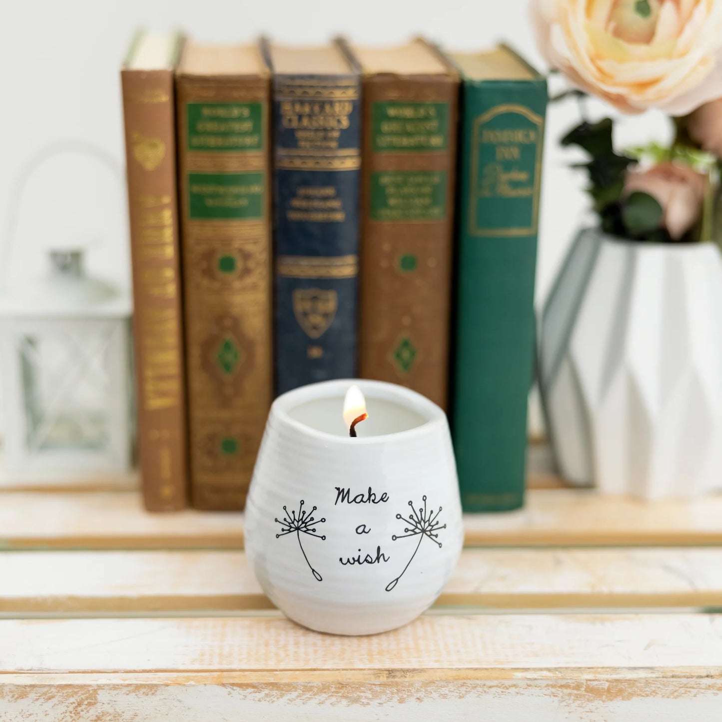 Make a Wish - 8 oz - 100% Soy Wax Candle Scent: Serenity