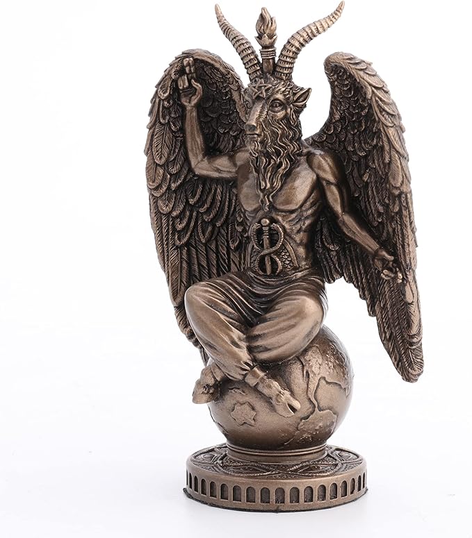 Baphomet Sitting On The Globe